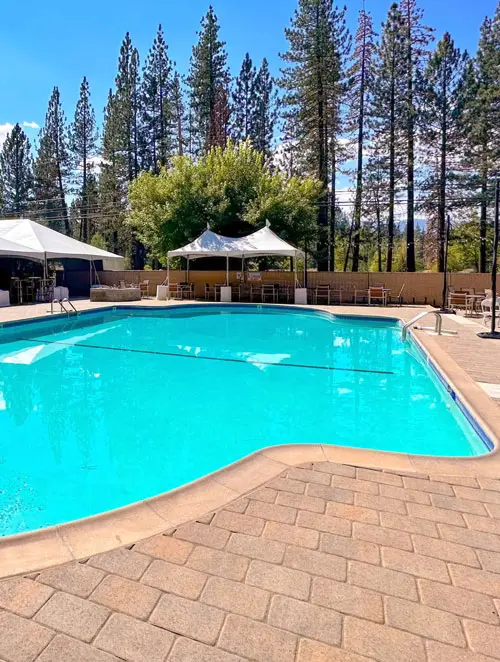 Pool at resort